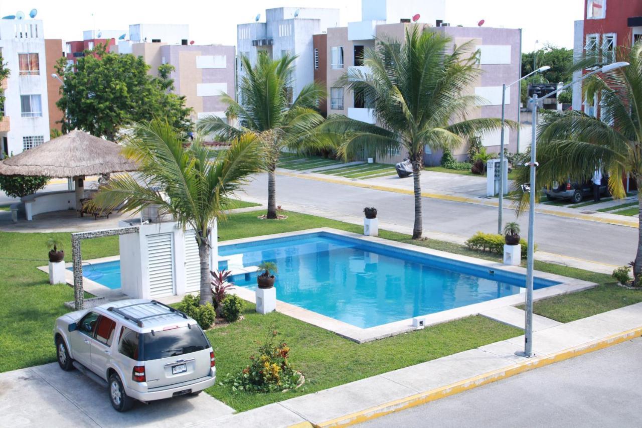 Relajante Y Acogedor Apartamento Con Alberca En Канкун Екстериор снимка