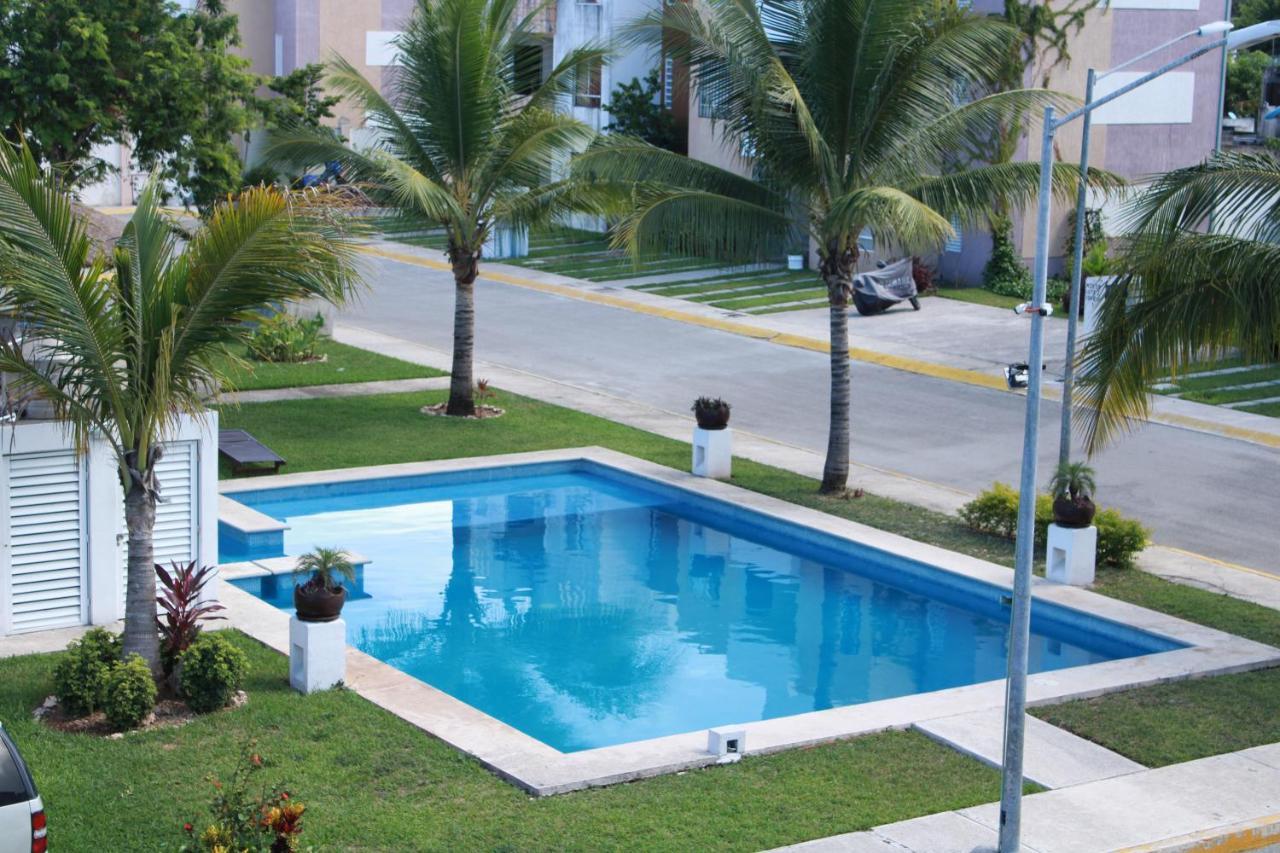 Relajante Y Acogedor Apartamento Con Alberca En Канкун Екстериор снимка